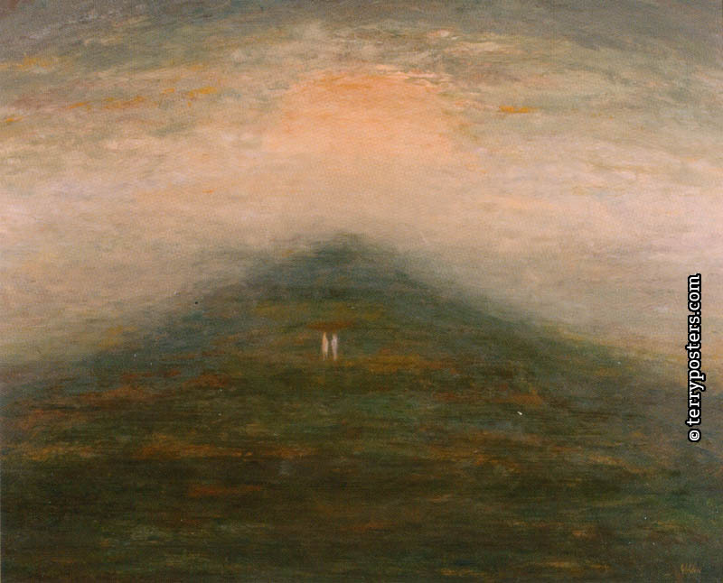 Vyhnání z ráje: olej na sololitu: 70 x 87 cm; 2006