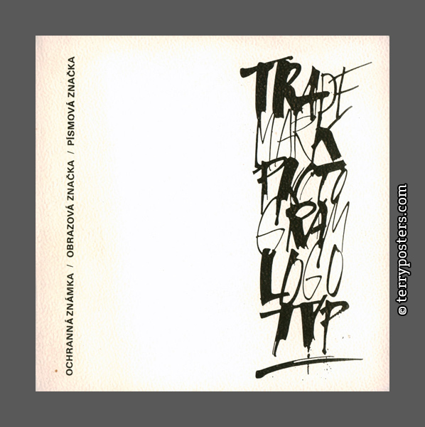 Trademark - piktogram - logotyp, Galerie "d"; 1989