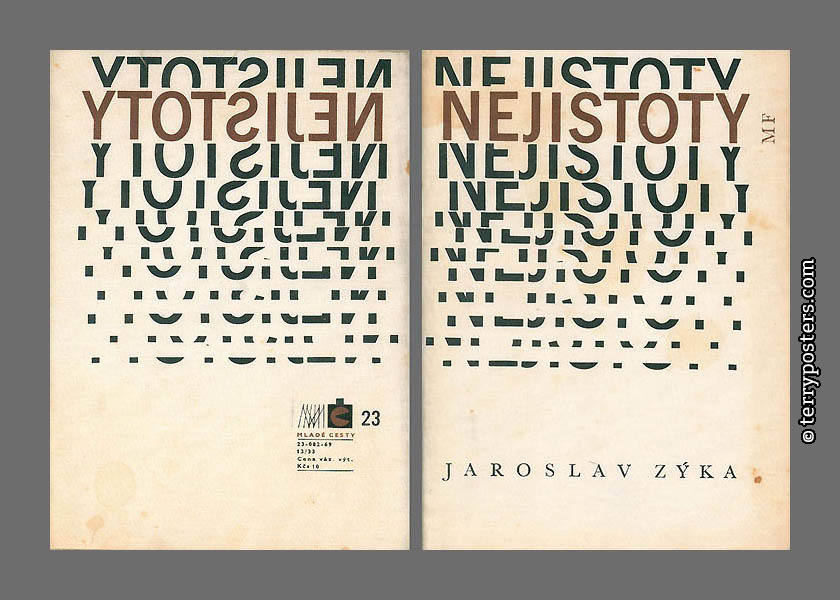 Jaroslav Zýka: Nejistoty - Mladá fronta / Mladé cesty; 1969