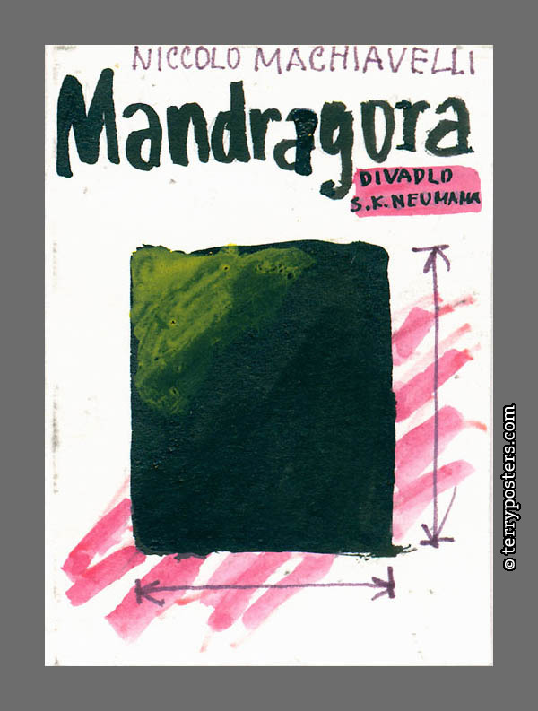 Mandragora 12; 9 x 6 cm; 1992