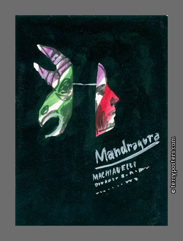Mandragora 14; 9 x 6 cm; 1992