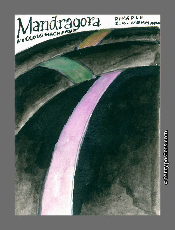 Mandragora 16; 9 x 6 cm; 1992