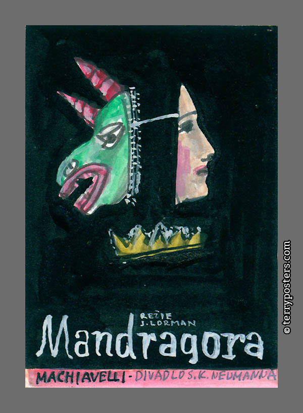 Mandragora 20; 9 x 6 cm; 1992