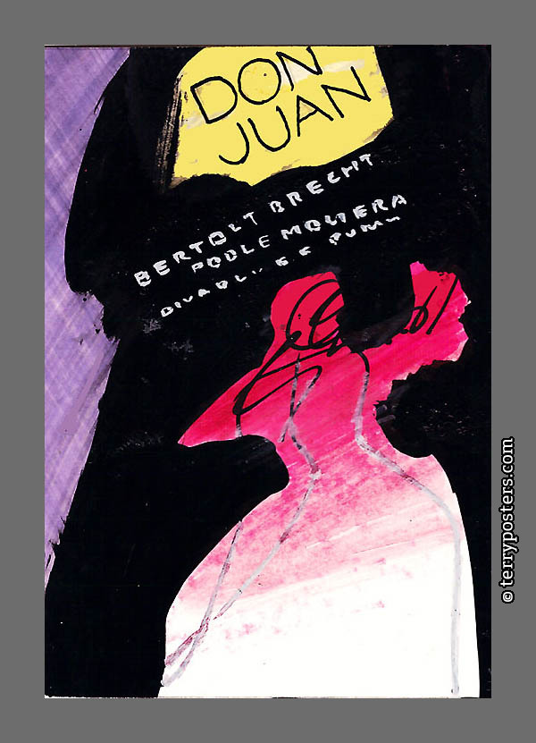 Don Juan 3; 9 x 6 cm
