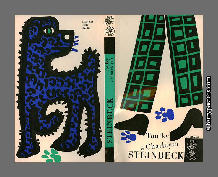 John Steinbeck: Toulky s Charleym - ČS / Edice Spirála; 1965